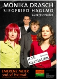 Plakat "out of Heimat :: Emerenz Meier"